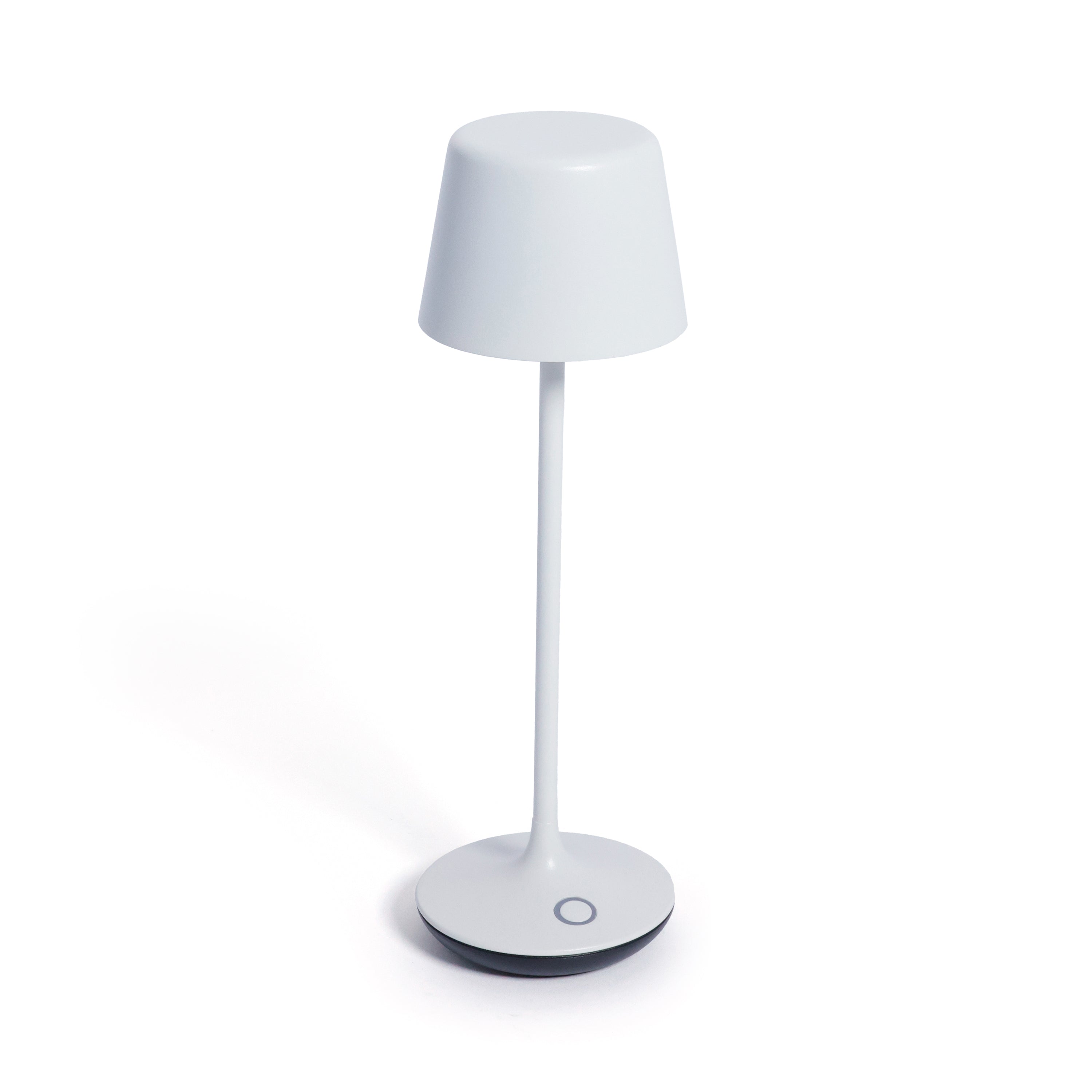 Luna White Rechargeable Table Light by The Favorites
