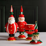 Hand-Painted Ceramic Cookie Jars, (Set of 3 Assorted Styles)