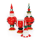 Hand-Painted Ceramic Cookie Jars, (Set of 3 Assorted Styles)