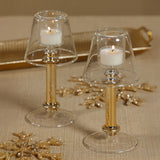 Isola Glass Tealight Lamp Candle Holder
