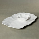 Alfresco Round Wavy Ceramic Condiment Bowls (Set of 4)