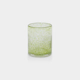 Antibes Bubble Green Glass Tumblers, Set of 4