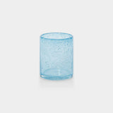 Antibes Bubble Blue Glass Tumblers, Set of 4