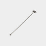 Marine Life Drink Stirrers - Silver - Fan Shell