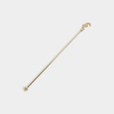 Marine Life Drink Stirrer - Silver - Sea Horse