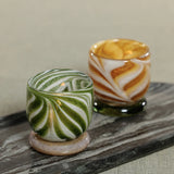 Venezia Colored Tealight Holder - Garden Green