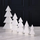 Tinsel & Tone Tree - White - 10.5 in