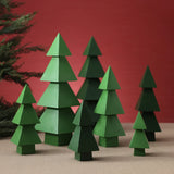 Tinsel & Tone Tree - Dark Green - 14.75 in