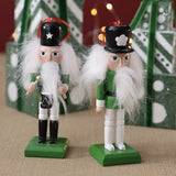 Soldier Ornament - 2 Assorted Pieces - Green