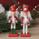 Soldier Ornament - 2 Assorted Pieces - Red