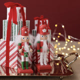 Soldier Ornament - 2 Assorted Pieces - Red