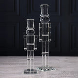 Glass Décor Nutcracker - 12 in