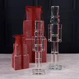 Glass Décor Nutcracker - 12 in