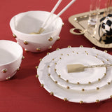 Celestial Gold Porcelain Bowl - 6.5 in x 4 in