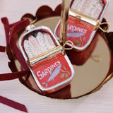 Sardine Can Glass Ornament - Set of 12