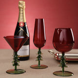 Treetop Cheers Glassware - Red - Wine Glass - Set of 4