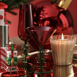 Treetop Cheers Glassware - Red - Martini Glass - Set of 4