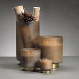 Cortina Scented Candle Jar - Large - Taupe