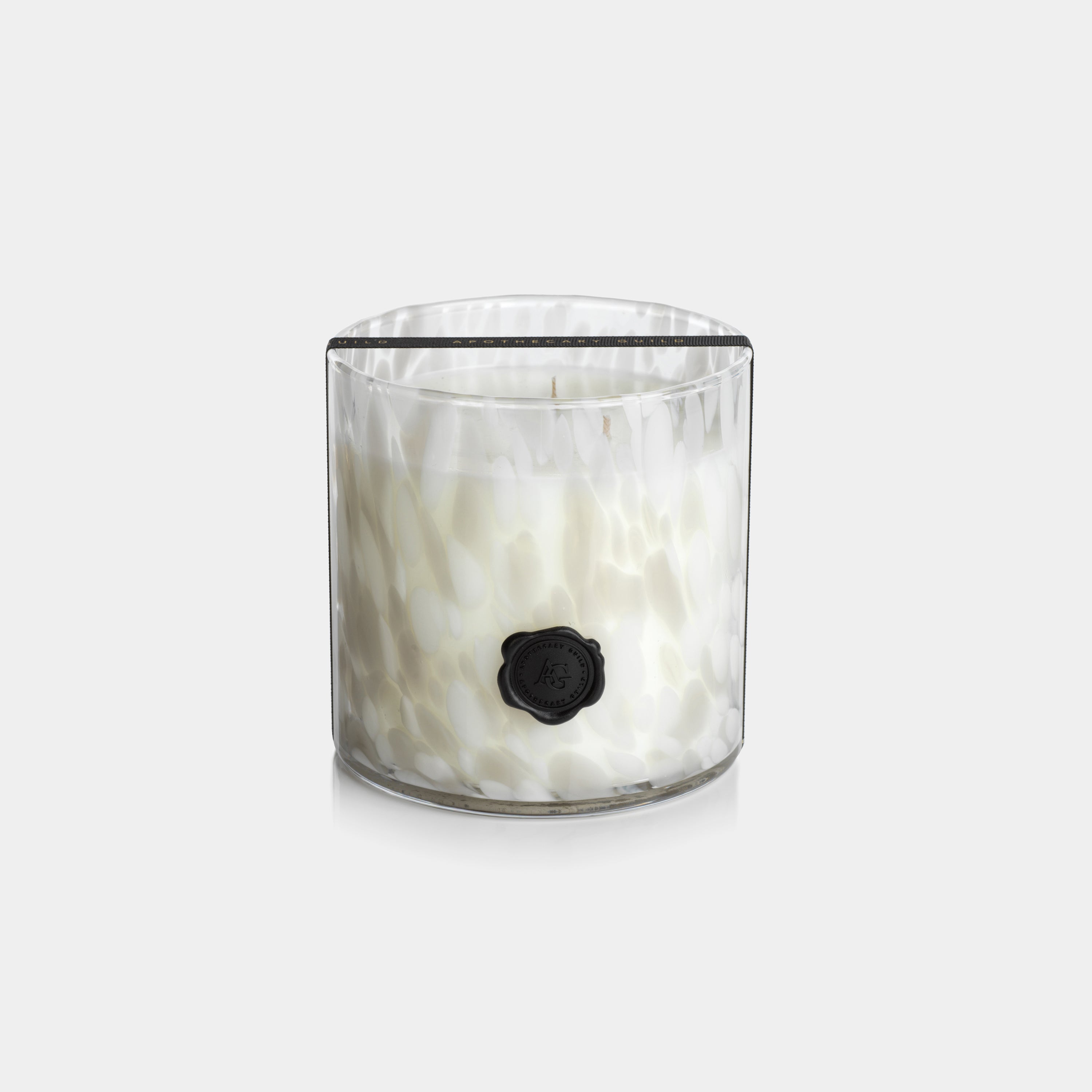 Image of Apothecary Guild Opal Glass Three-Wick Candle, Gardenia