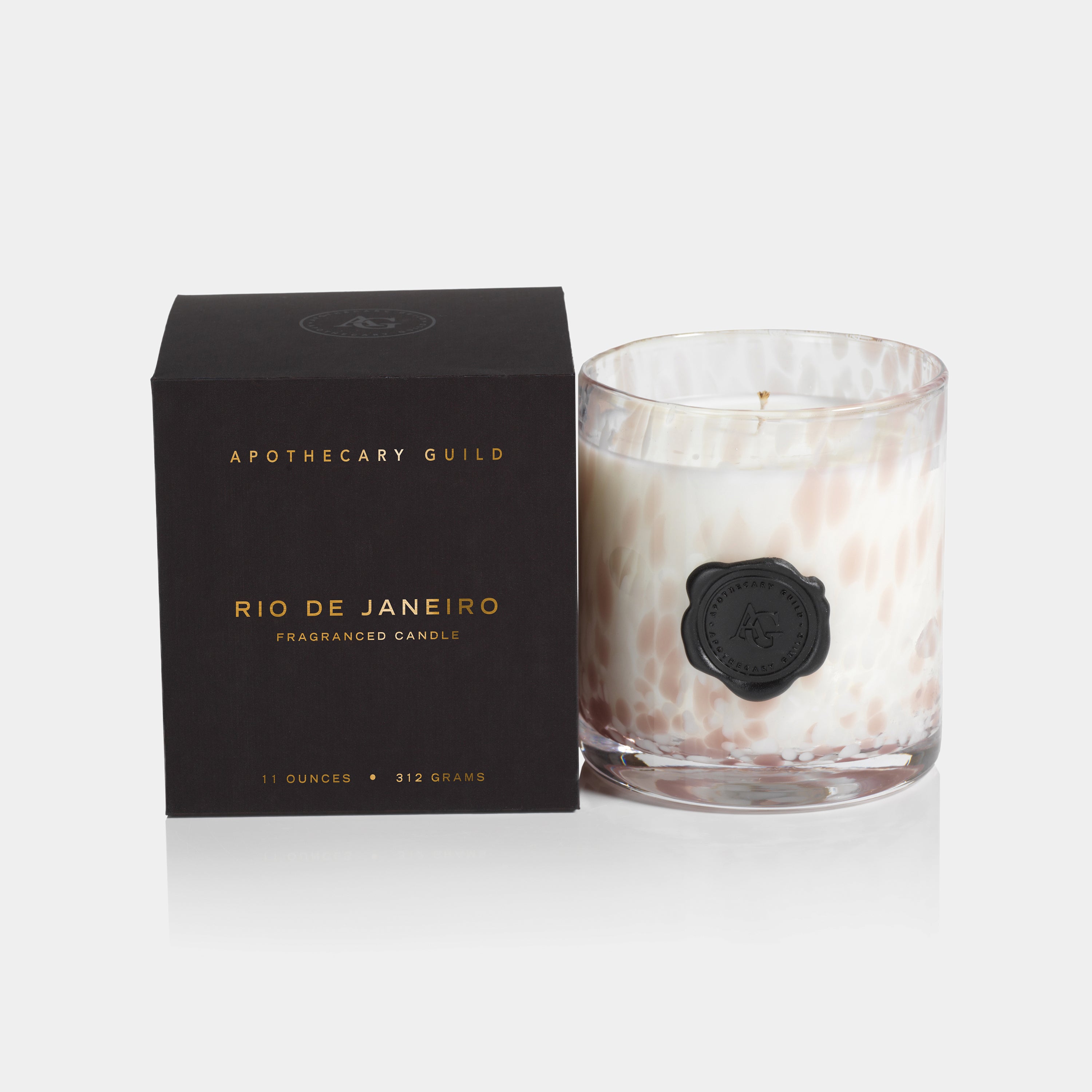 Image of Apothecary Guild Opal Glass Candle in Gift Box, Rio de Janeiro
