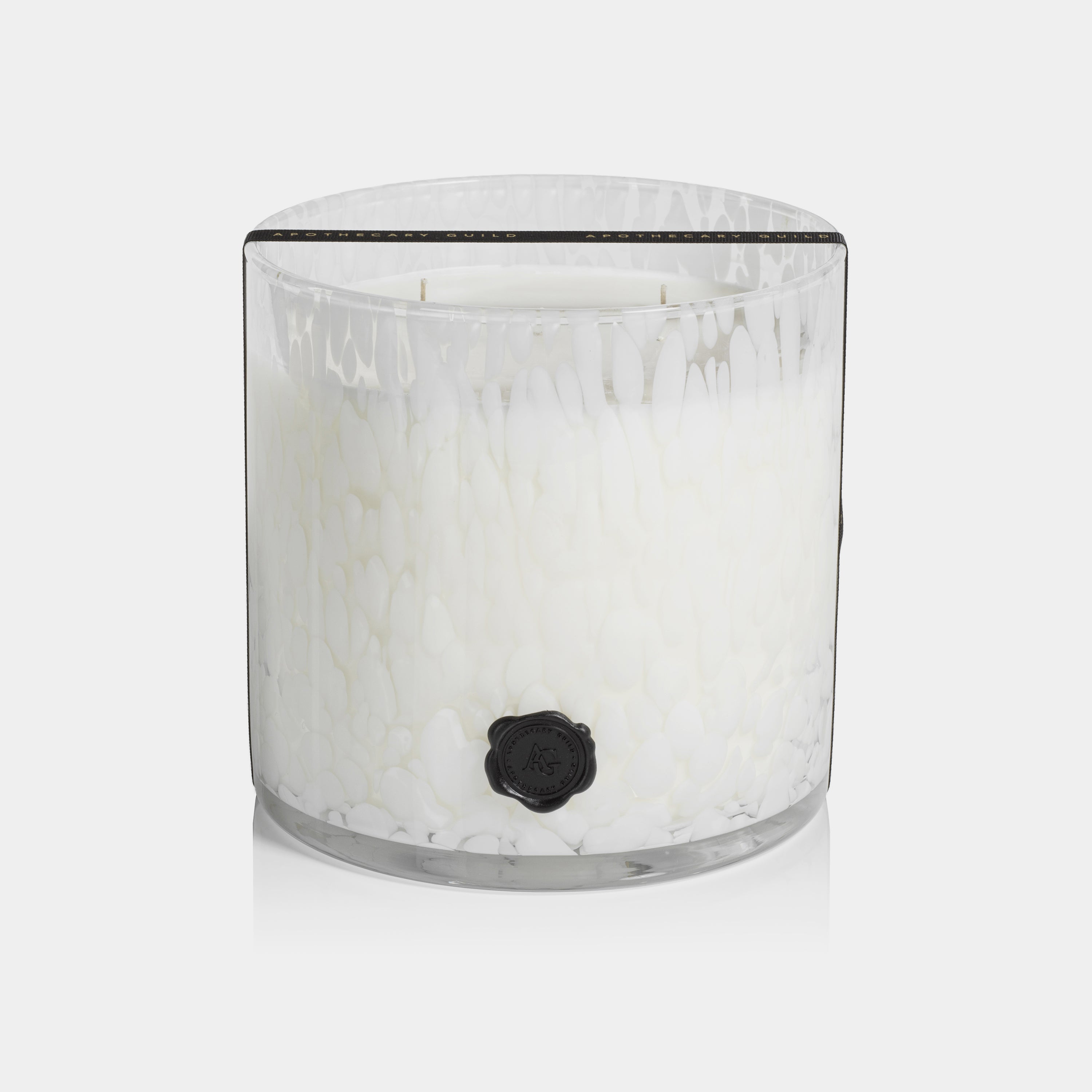 Image of Apothecary Guild Opal Glass Five-Wick Candle, Gardenia