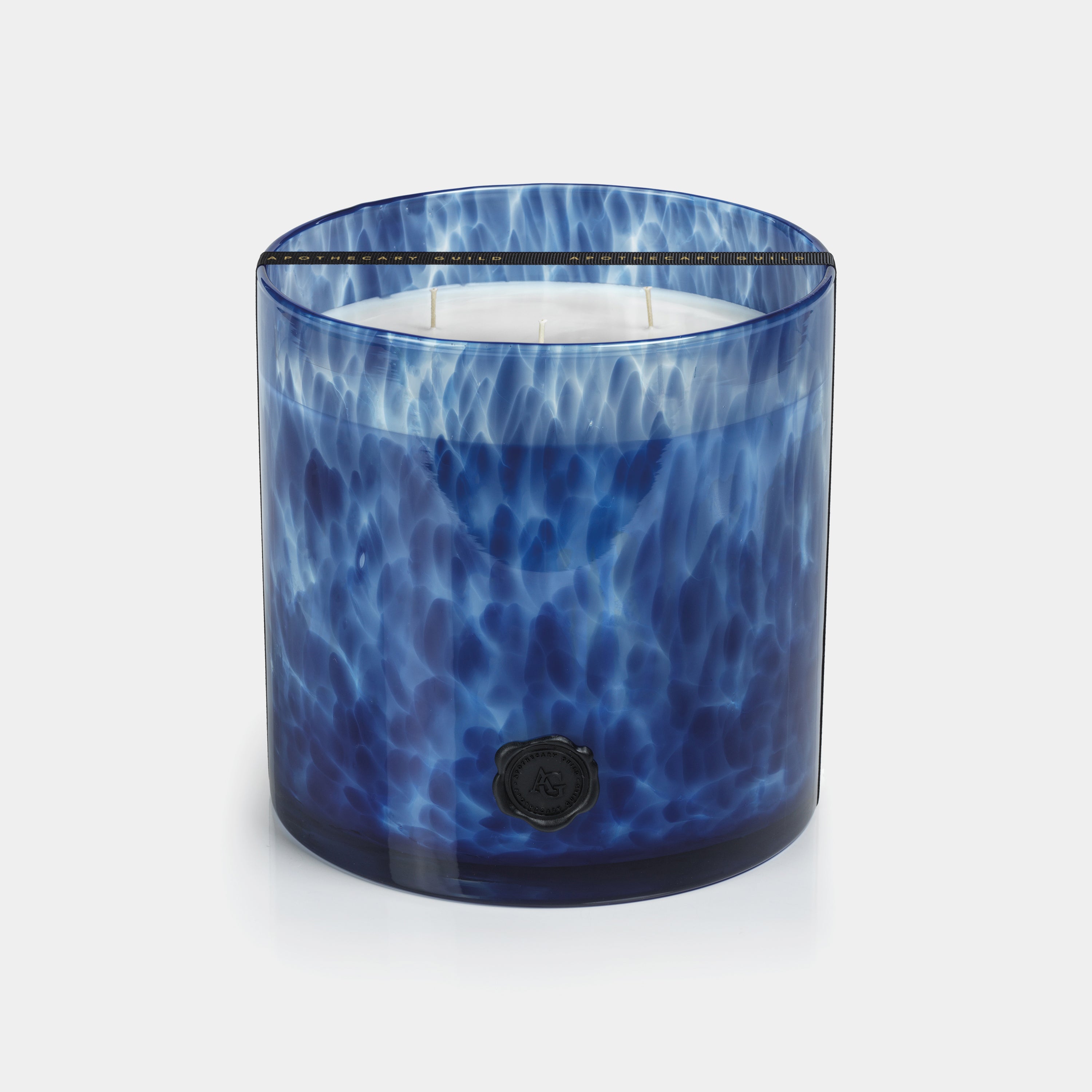 Image of Apothecary Guild Opal Glass Five-Wick Candle, Sea Salt Coastal Mist