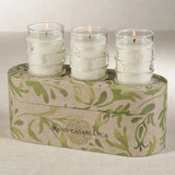 Grand Casablanca Scented Candle Trio, Water Lotus