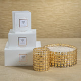 Braided Lumina Scented Candle - Six Wick - Tonka Absolute