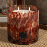 Apothecary Guild Opal Glass Three-Wick Candle Jar in Gift Box, Cardamom Negroni