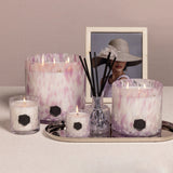 Apothecary Guild Opal Glass Three-Wick Candle Jar in Gift Box, Elderflower Gin