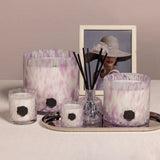 Apothecary Guild Opal Glass Three-Wick Candle Jar in Gift Box, Elderflower Gin