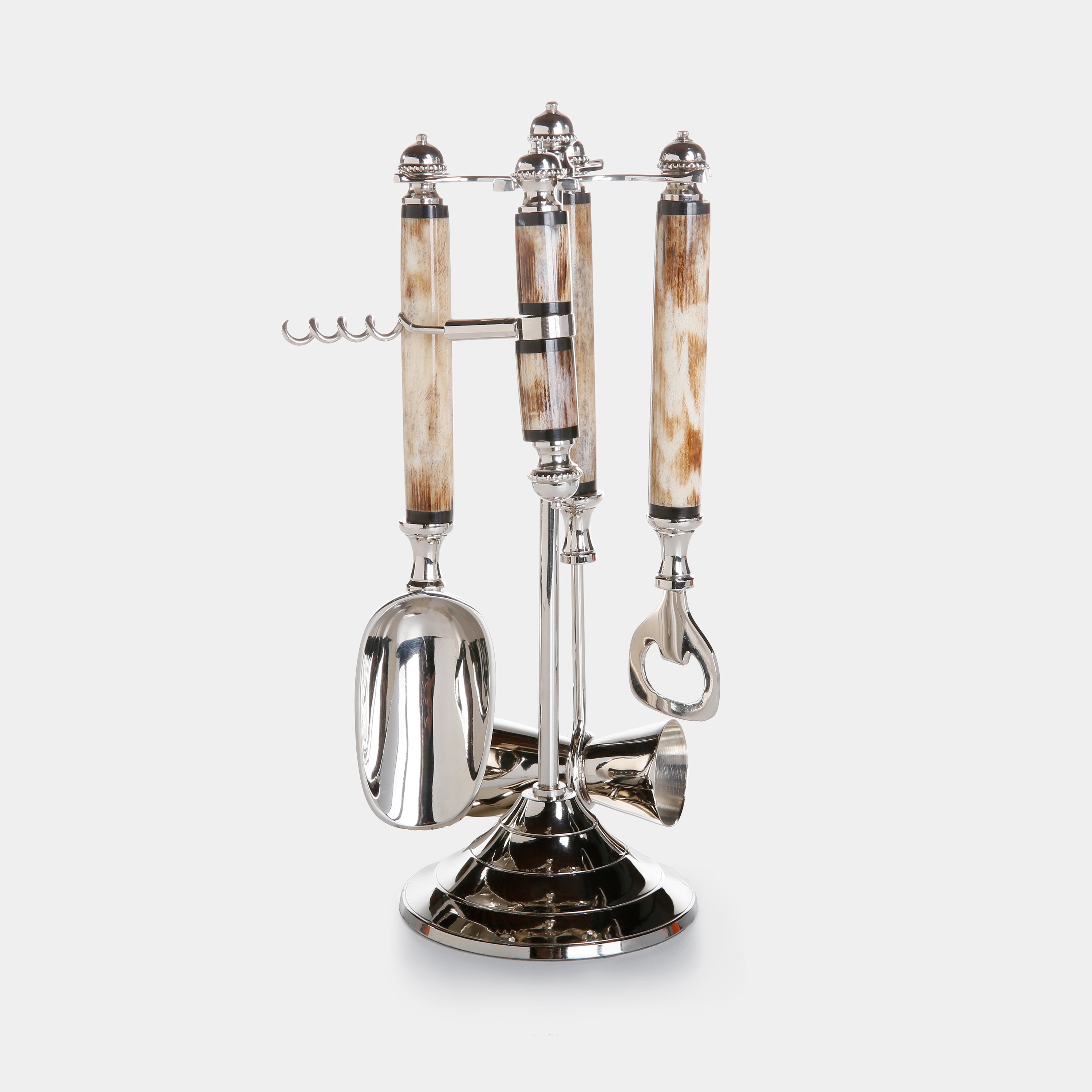 Image of Five Piece Bone Handle Bar Tool Set
