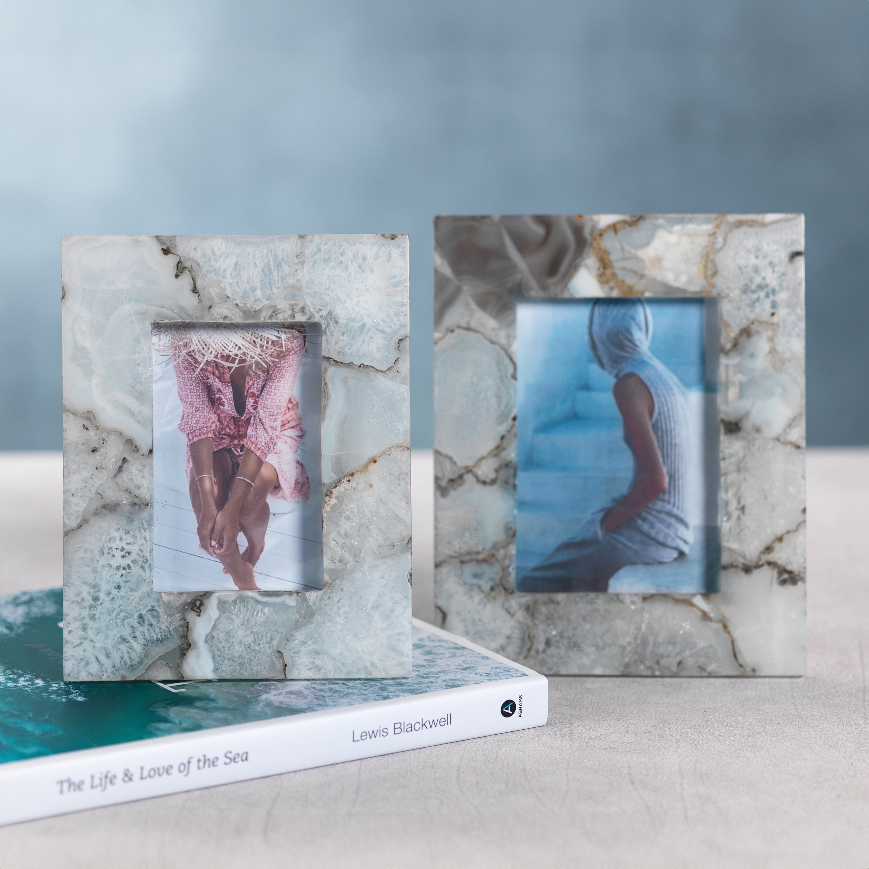 Image of Preto Agate Photo Frame