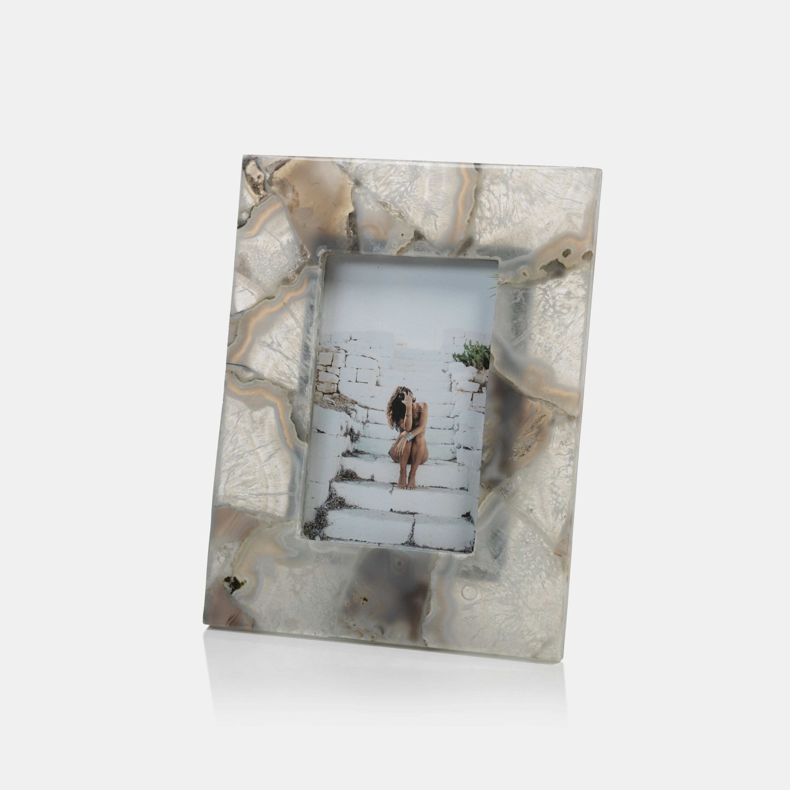 Image of Preto Agate Photo Frame