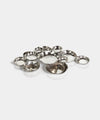 Image of Cluster of Twelve Round Silver Serving Bowls