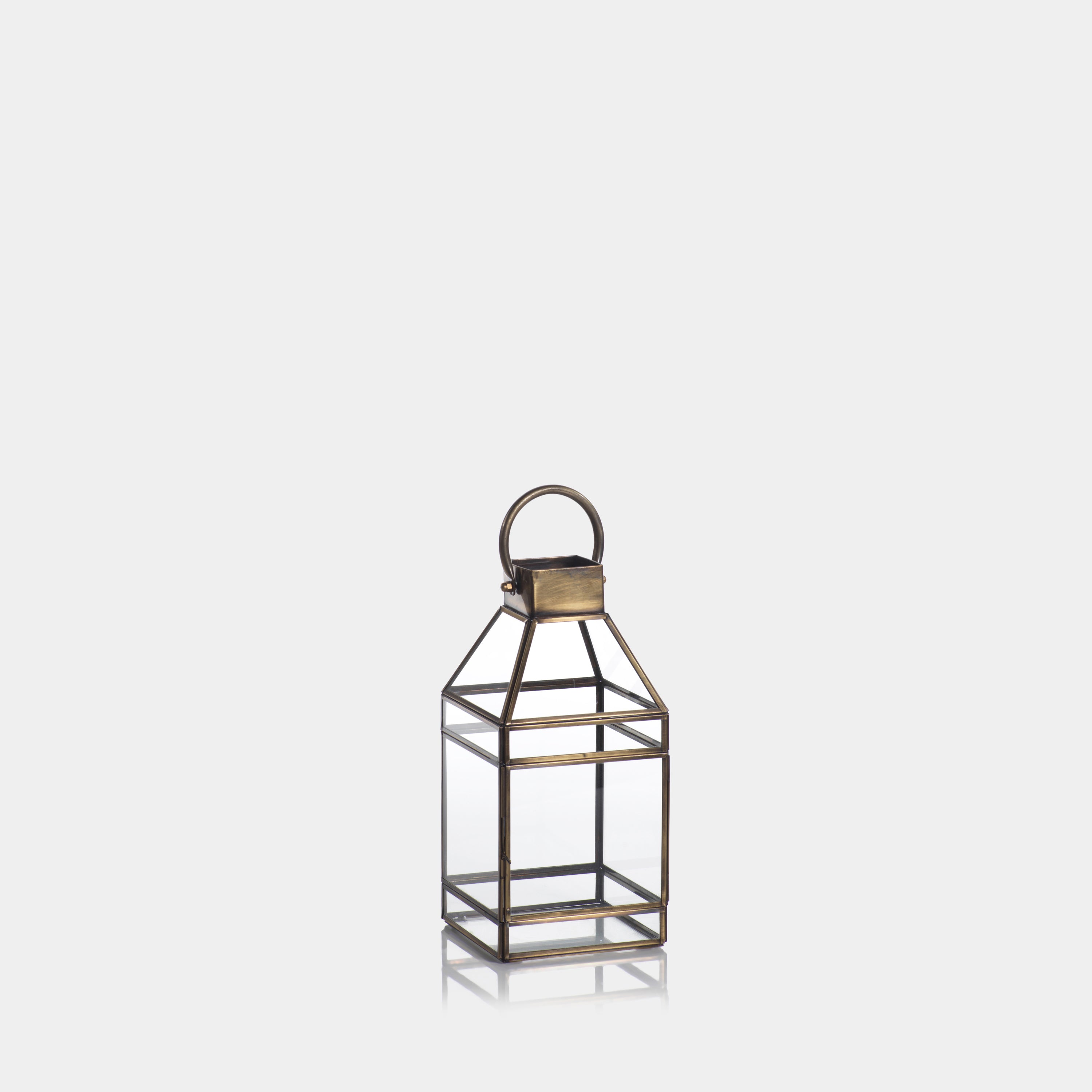 Image of Medici Antique Brass Lantern