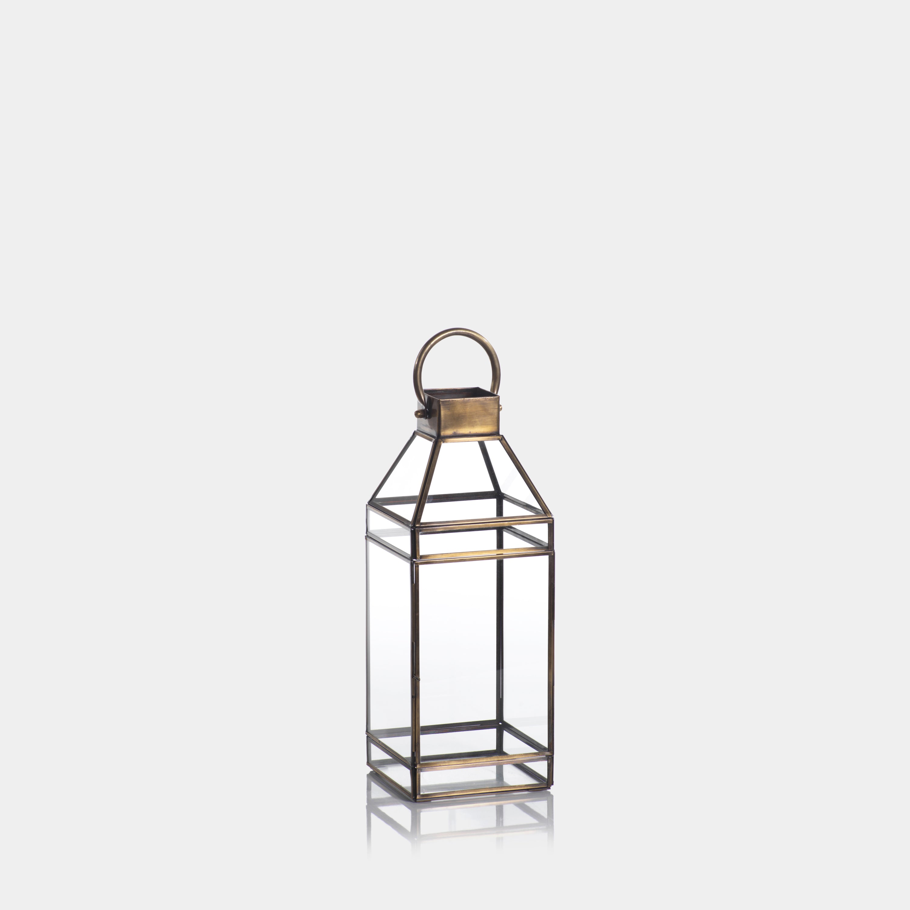 Image of Medici Antique Brass Lantern