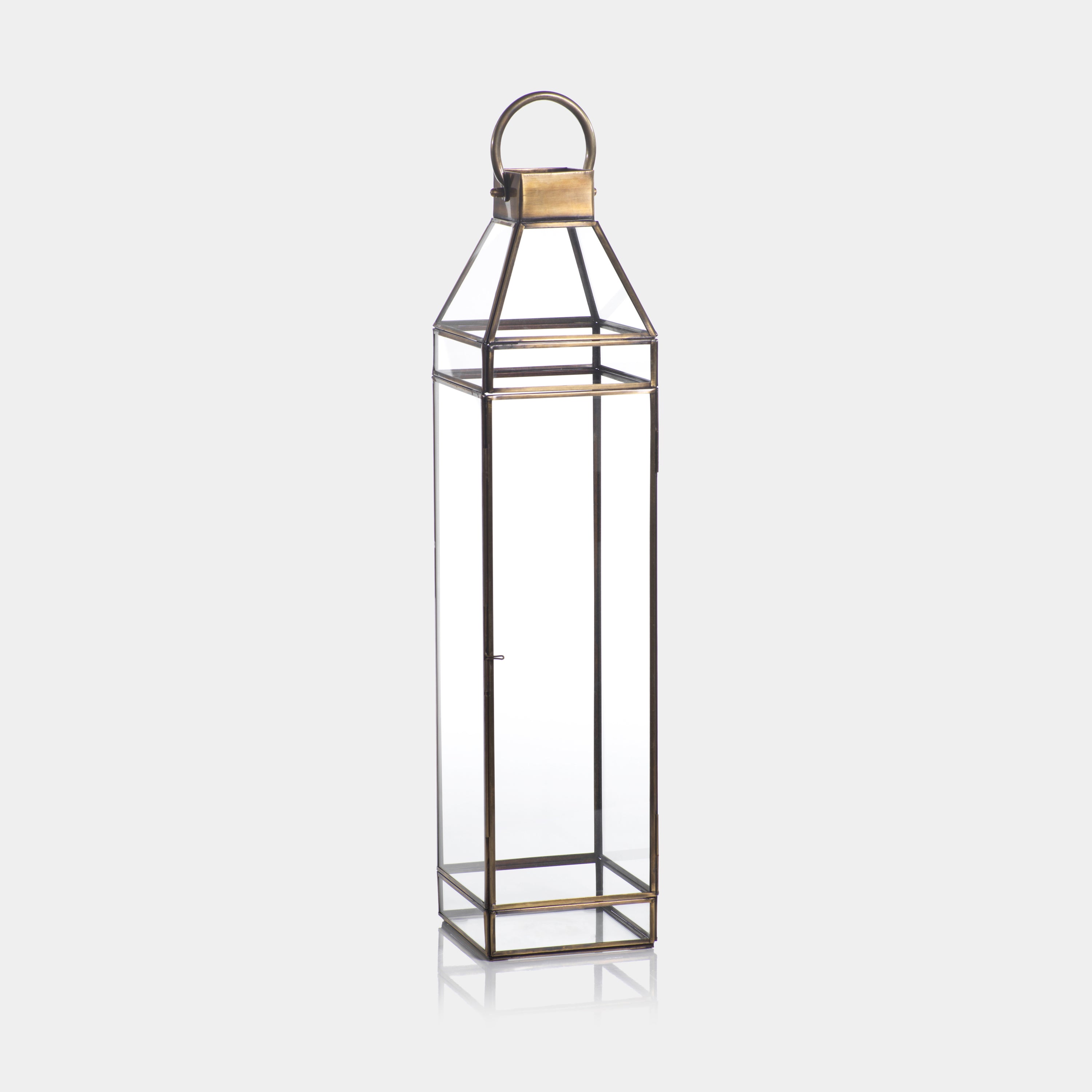 Image of Medici Antique Brass Lantern