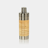 Image of Palmae Rattan and Matt Steel Cocktail Shaker