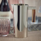 Image of The Beaumont Nickel Pitcher with Horn Handle