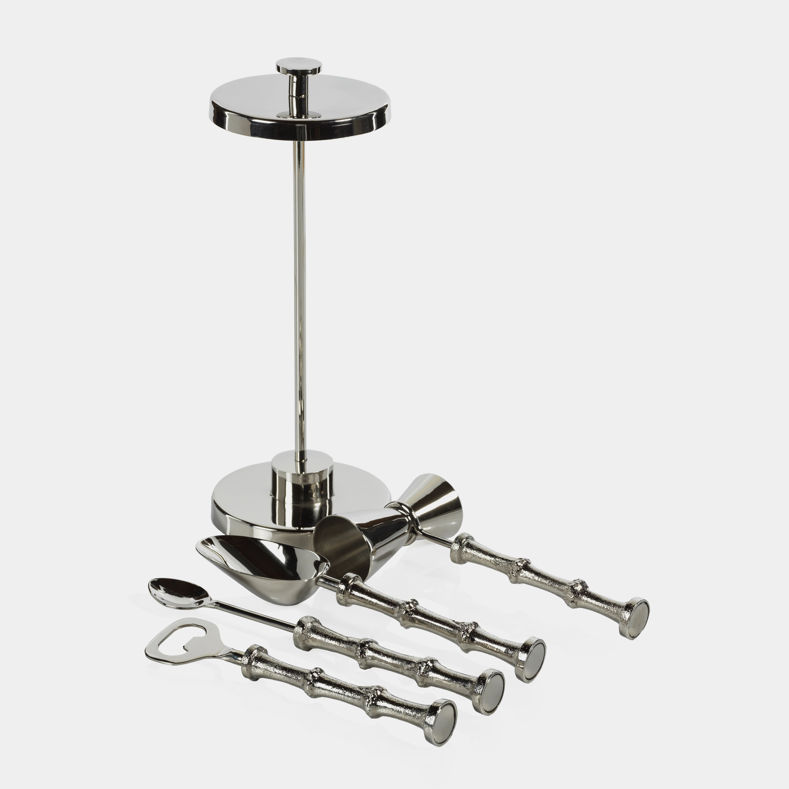 Image of Bamboo Five Piece Bar Tool Set