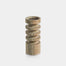 Image of Le Salama Carved Mango Wood Pillar Holder
