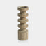 Image of Le Salama Carved Mango Wood Pillar Holder