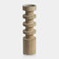 Image of Le Salama Carved Mango Wood Pillar Holder