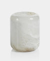 Image of Teran Polished Alabaster Stone Candle Holder