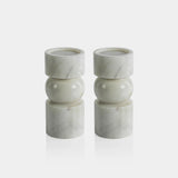 Image of Marmar Marble Pillar Holders