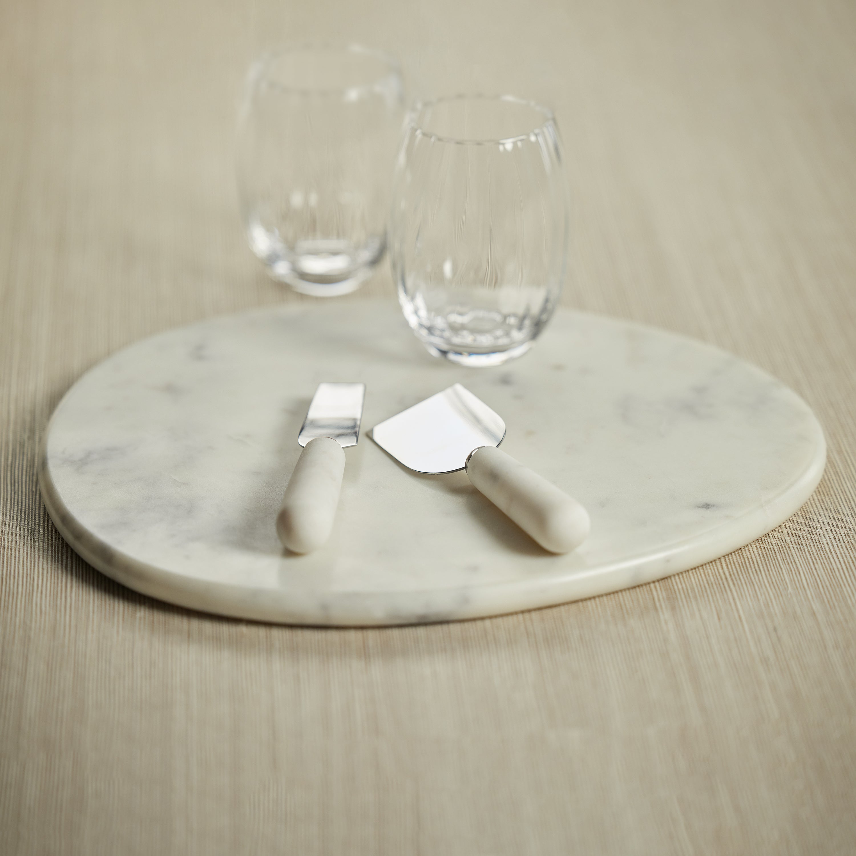 Image of Soho Curved Marble Cheese Board
