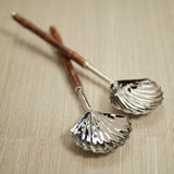 Image of The Colony Bamboo and Nickel Server Set
