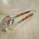 The Colony Bamboo and Nickel Server Tong