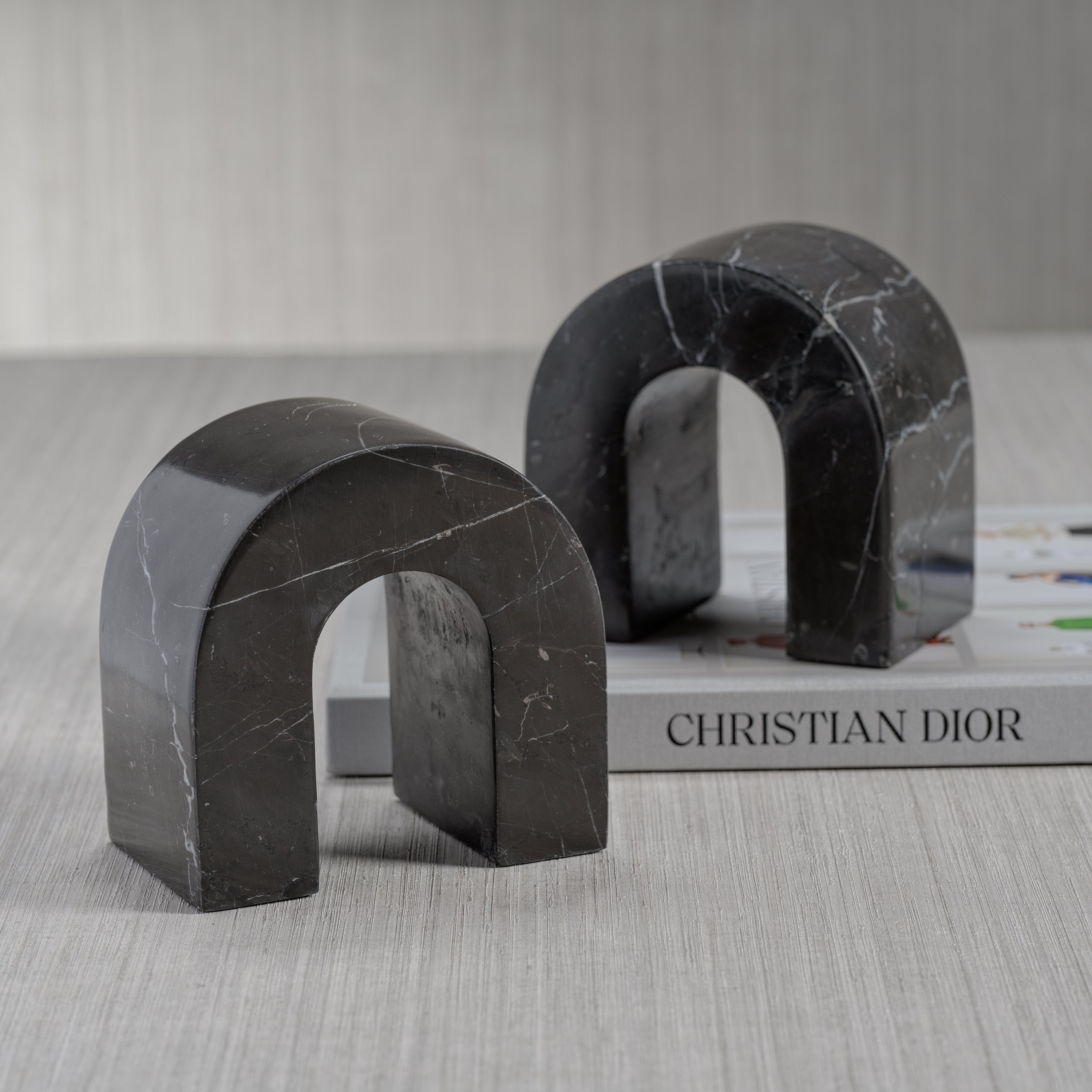 Image of Marquino Marble Bookends